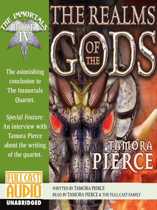 Title details for The Realms of the Gods by Tamora Pierce - Wait list